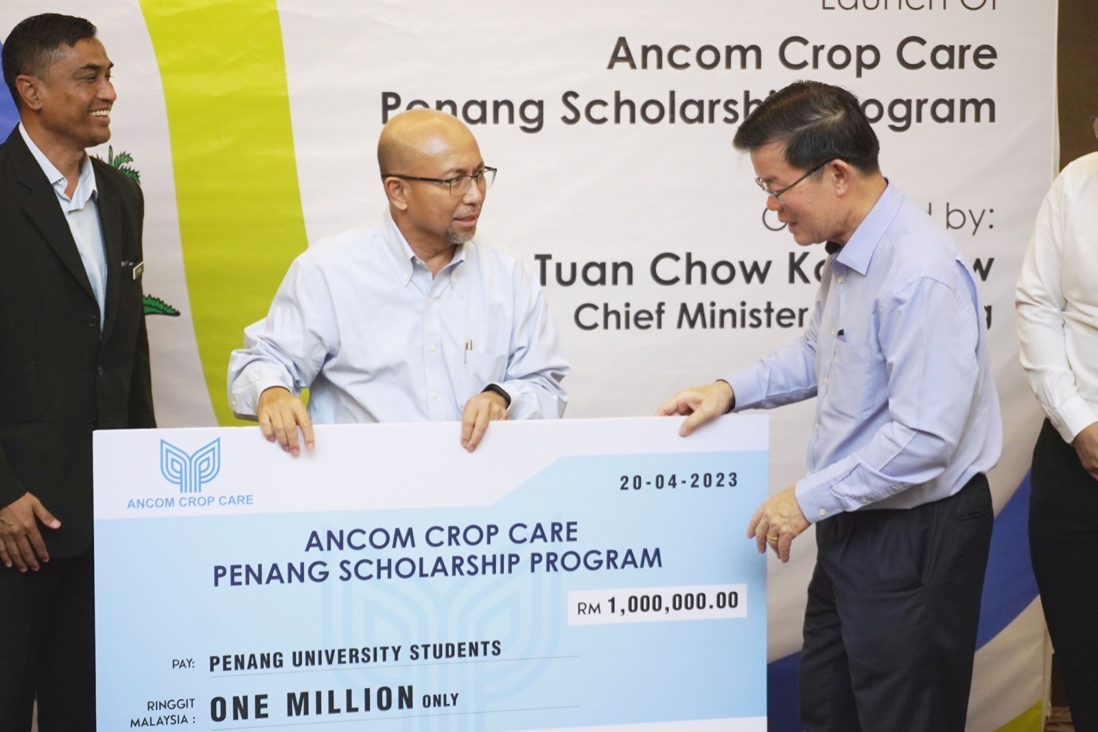 Launch of Ancom Crop Care Penang Scholarship Program